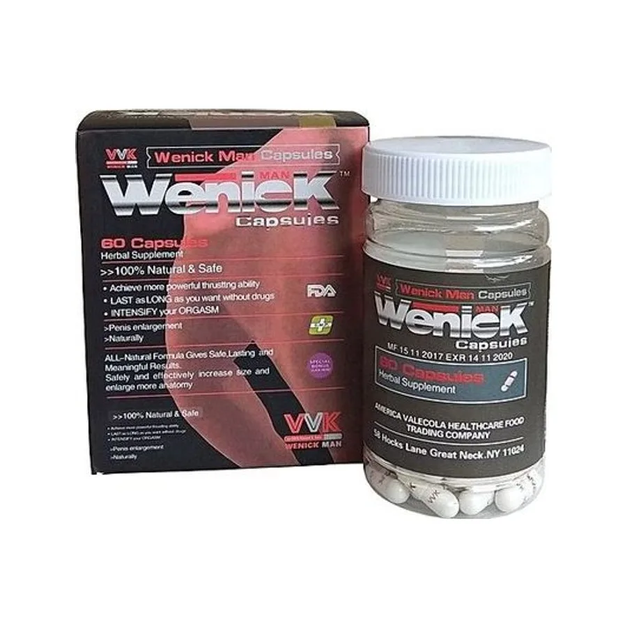 Wenick Herbal Male Health and Vitality Capsules